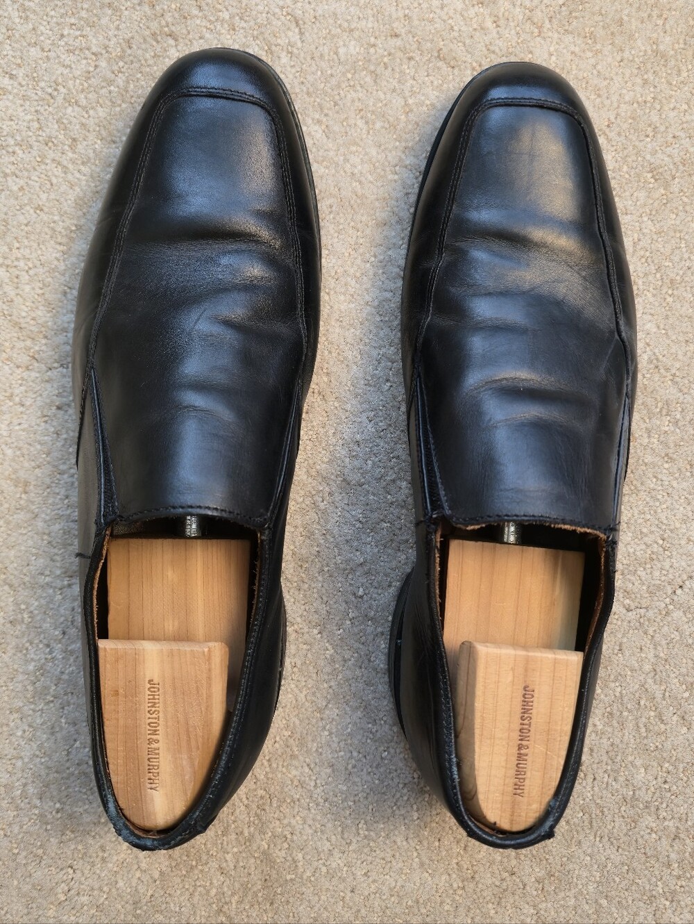 Allen Edmonds Milford Men's Loafer Dress Shoes Size 12D Color Black - Picture 4 of 11